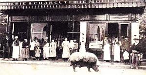 1561- Relizane - Boucherie-Charcuterie2 Del Castillo - 1907